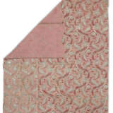 A FRENCH SILK BROCADE COVERLET - photo 3