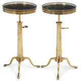 A PAIR OF FRENCH GILT-METAL OCCASIONAL TABLES - фото 3