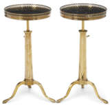 A PAIR OF FRENCH GILT-METAL OCCASIONAL TABLES - фото 7