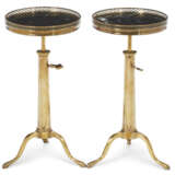 A PAIR OF FRENCH GILT-METAL OCCASIONAL TABLES - фото 6