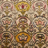 AN ITALIAN SILK EMBROIDERED FLAME-POINT PANEL - Foto 1