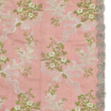 TWO SILK BROCADES IN THE SALMON PALETTE - photo 1