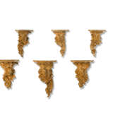A GROUP OF TWENTY-EIGHT GILTWOOD AND GILT-COMPOSITION WALL BRACKETS - фото 2