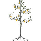 A TÔLE-PEINTE MODEL OF A LEMON TREE - photo 1