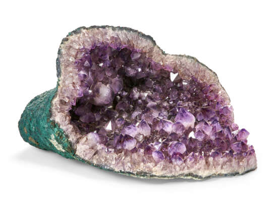 AN AMETHYST GEODE OF NATURAL FORM - photo 1