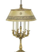 Martin-Guillaume Biennais. AN EMPIRE SILVER-GILT SIX-LIGHT BOUILLOTTE LAMP
