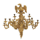 A GEORGE II GILTWOOD AND GILT-BRONZE CHANDELIER - photo 1