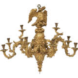 A GEORGE II GILTWOOD AND GILT-BRONZE CHANDELIER - photo 4