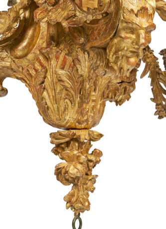 A GEORGE II GILTWOOD AND GILT-BRONZE CHANDELIER - photo 16