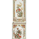 A GERMAN WHITE-JAPANNED, POLYCHROME AND GILT-DECORATED SECRETAIRE CABINET - фото 7