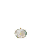 A LIGHT GREEN & LILAC CRYSTAL FLOWER EVENING BAG WITH GOLD HARDWARE - Foto 1