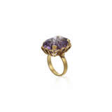 AMETHYST AND GOLD RING - Foto 3