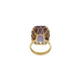 AMETHYST AND GOLD RING - Foto 4