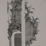 A GEORGE II STYLE GILTWOOD FIRE SURROUND AND OVERMANTEL MIRROR - Foto 5