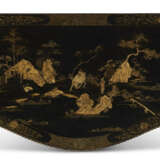 A PAIR OF GEORGE III GILT-METAL-MOUNTED CHINESE BLACK AND GILT-LACQUER AND JAPANNED COMMODES - photo 10