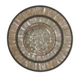 A SILVER-MOUNTED MOTHER-OF-PEARL CHARGER - photo 1