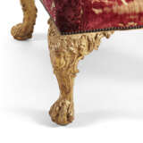 A PAIR OF GEORGE II GILTWOOD ARMCHAIRS - фото 8