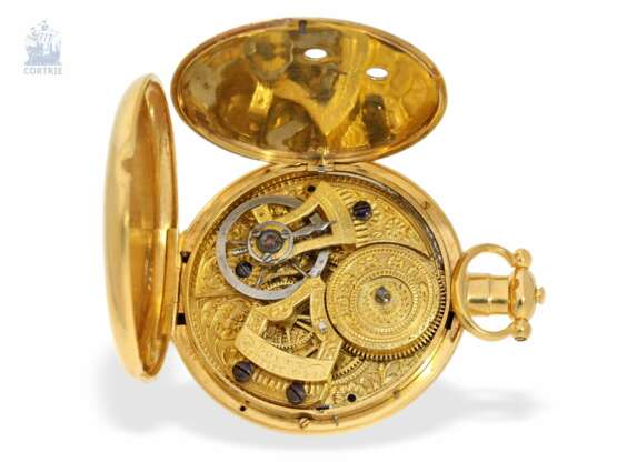 Taschenuhr: äußerst prächtige Taschenuhr für den chinesischen Markt, signiert Bovet Fleurier , ca.1850 - Foto 4