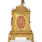 A GEORGE III PASTE-SET ORMOLU MUSICAL TABLE CLOCK - photo 2