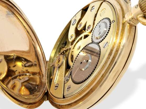 Taschenuhr: IWC Pallweber in der sehr seltenen Goldversion, Baujahr ca. 1886/87 - фото 2