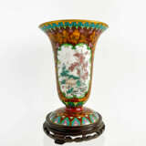 Vase “Mura”, Enamel, Cloisonne, China, 1920 - photo 1