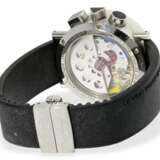 Armbanduhr: limitierter Chronograph, Designeruhr Alain Silberstein "Krono Bauhaus" No.436/999 mit originaler Schatulle - photo 2