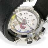 Armbanduhr: limitierter Chronograph, Designeruhr Alain Silberstein "Krono Bauhaus" No.436/999 mit originaler Schatulle - Foto 6