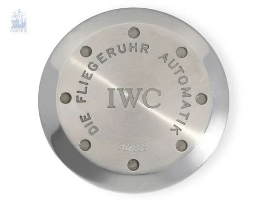 Armbanduhr: große IWC Fliegeruhr Mark XV Ref.3253 mit Originalbox und Papieren, ca.2005 - фото 4