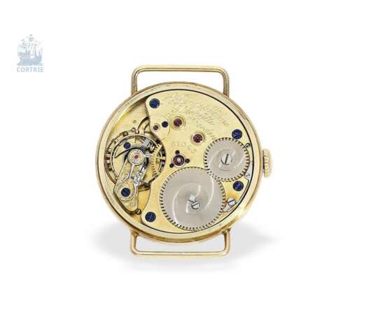 Armbanduhr: frühe und äußerst seltene Armbanduhr von A. Lange & Söhne Glashütte, Baujahr 1924, mit Stammbuchauszug - photo 4