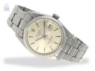 Armbanduhr: vintage Rolex Date Chronometer, Edelstahl