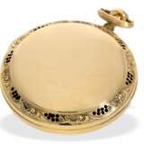 Taschenuhr: bedeutende, große englische Doppelgehäuse-Taschenuhr mit Repetition, James Tregent London, königlicher Uhrmacher d. Prince of Wales 1781-1808 - Foto 2