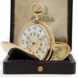 Taschenuhr: Omega Rarität, Observatoriums-Chronometer "CHRONOMÈTRE GRADE VERY BEST" No.5983708 mit Zertifikat und Originalbox, gefertigt 1922 in einer Serie von nur 300 Stück! - фото 10
