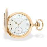 Taschenuhr: besonders schwere und große Goldsavonnette sehr hochwertiger Qualität, Ankerchronometer Zenith No. 1646745, ca.1910 - фото 1