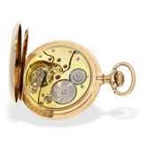 Taschenuhr: besonders schwere und große Goldsavonnette sehr hochwertiger Qualität, Ankerchronometer Zenith No. 1646745, ca.1910 - Foto 5