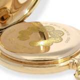 Taschenuhr: besonders schwere und große Goldsavonnette sehr hochwertiger Qualität, Ankerchronometer Zenith No. 1646745, ca.1910 - photo 6
