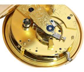 Taschenuhr: frühes, hochinteressantes irisches Taschenchronometer, James Scott Dublin No.276, "Longitudinal Watchmaker", (1806-1820)