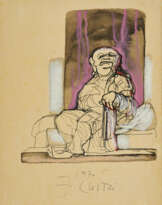 Fabrizio Clerici (1913 Milan - 1993 Rom). Untitled