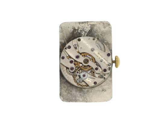Armbanduhr: antike, übergroße Herrenuhr von 1917, Ulysse Nardin "Typ Pedrograd" mit Stammbuchauszug, einziges uns bekanntes Exemplar! - фото 4