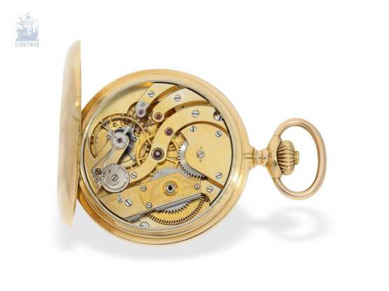 Taschenuhr: besonders schweres Patek Philippe Taschenchronometer mit besonders großer Unruh, No.116999, Geneva 1902 - фото 3
