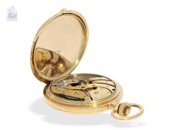 Taschenuhr: besonders schweres Patek Philippe Taschenchronometer mit besonders großer Unruh, No.116999, Geneva 1902 - фото 5