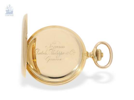 Taschenuhr: besonders schweres Patek Philippe Taschenchronometer mit besonders großer Unruh, No.116999, Geneva 1902 - фото 9