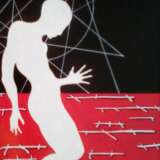 Картина «Загробная Жизнь Манекена», краска акриловая, живопись, параноидальный идеализм, антропопейзаж, Россия, 2022 г. - фото 1