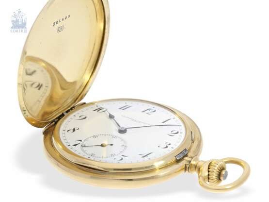 Taschenuhr: besonders schweres und hochfeines Ankerchronometer, Vacheron & Constantin, Genève, "Demi-Chronomètre" No.357629, ca.1904 - Foto 5