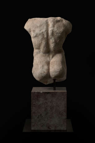 A GREEK MARBLE TORSO OF AN ATHLETE - photo 4