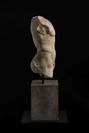 A GREEK MARBLE TORSO OF AN ATHLETE - photo 5