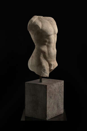 A GREEK MARBLE TORSO OF AN ATHLETE - photo 6