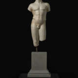 A GREEK MARBLE VICTORIOUS ATHLETE - photo 1