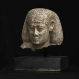 AN EGYPTIAN GRANITE PORTRAIT HEAD OF A MAN - photo 6