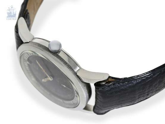 Armbanduhr: Omega Rarität, extrem frühe, übergroße Fliegeruhr der 1.Generation, "Omega Aviateur Ref.CK 2042", 30er Jahre - Foto 6