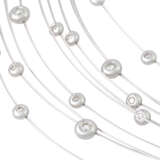 Collier mit Brillanten zus. ca. 0,8 ct, - фото 4